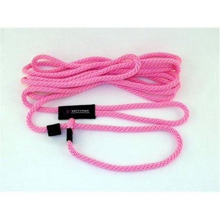 SOFT LINES Soft Lines PSW20430HOTPINK Floating Dog Swim Slip Leashes 0.25 In. Diameter By 30 Ft. - Hot Pink PSW20430HOTPINK